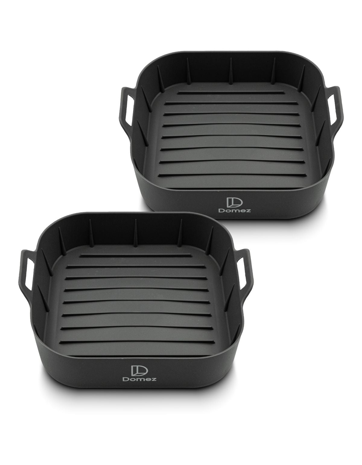 Kit 2 Formas de Silicone para Air Fryer Reutilizáveis