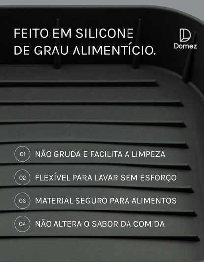 Kit 2 Formas de Silicone para Air Fryer Reutilizáveis