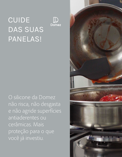 Kit 9 Utensílios de Cozinha Silicone Monobloco